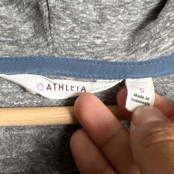 Athleta Size Small Workout Athletic Tunic Cowl Neck Women’s Sweater - Picture 5 of 6